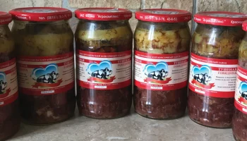 Гергебильский консервный завод запустил производство говяжьей тушенки премиум-качества по ГОСТу